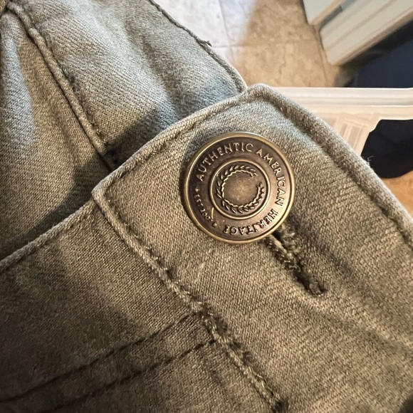 Classic greenish gray  Women's Jeans - Picture 3 of 3